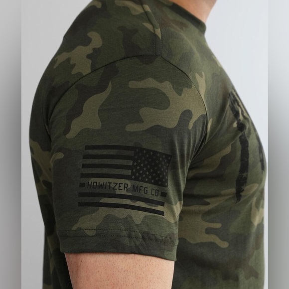 Howitzer Men’s Patriot Smash T-Shirt - Picture 3 of 8